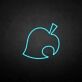 Animal-Crossing-Blatt als LED-Neonschild