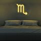Skorpion Sternzeichen Symbol LED-Neonschild Wohnzimmer Bar