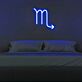 Skorpion Sternzeichen Symbol LED-Neonschild Wohnzimmer Bar