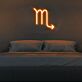 Skorpion Sternzeichen Symbol LED-Neonschild Wohnzimmer Bar