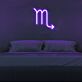 Skorpion Sternzeichen Symbol LED-Neonschild Wohnzimmer Bar