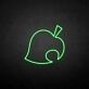 Animal-Crossing-Blatt als LED-Neonschild