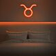 Stier Sternzeichen Symbol LED-Neonschild Wohnzimmer Schlafzimmer