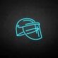 Helm mit Visier LED-Neonschild für Hobbyraum und Wohnzimmer