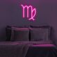 Jungfrau Sternzeichen Symbol LED-Neonschild Wohnzimmer Schlafzimmer