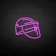 Helm mit Visier LED-Neonschild für Hobbyraum und Wohnzimmer