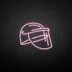 Helm mit Visier LED-Neonschild für Hobbyraum und Wohnzimmer