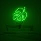 Monstera Blatt LED-Neonschild Schlafzimmer Wohnzimmer