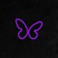 Schmetterling LED-Neonschild Wohnzimmer Schlafzimmer