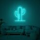 Kaktus LED-Neonschild für Wohnzimmer und Bar