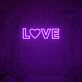 LOVE LED-Neonschild Hochzeit Fotohintergrund