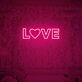 LOVE LED-Neonschild Hochzeit Fotohintergrund