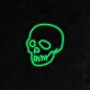 Totenkopf LED-Neonschild für Bar Club