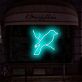 Vogel auf Ast LED-Neonschild Wohnzimmer Café