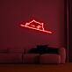 schlafende Katze LED-Neonschild Wohnzimmer Schlafzimmer