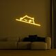 schlafende Katze LED-Neonschild Wohnzimmer Schlafzimmer