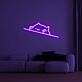 schlafende Katze LED-Neonschild Wohnzimmer Schlafzimmer