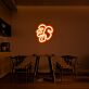 Monstera Blatt LED-Neonschild Wohnzimmer Esszimmer