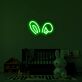 Hasenohren LED-Neonschild Kinderzimmer