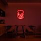 Schweinekoch LED-Neonschild für Restaurant Küche