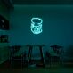 Schweinekoch LED-Neonschild für Restaurant Küche