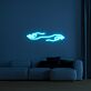 zwei Hände LED-Neonschild Wohnzimmer Studio