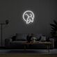 schlafender Hund LED-Neonschild Wohnzimmer Schlafzimmer