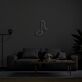 Musiknote LED-Neonschild für Wohnzimmer und Musikstudio
