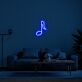 Musiknote LED-Neonschild für Wohnzimmer und Musikstudio