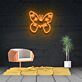 Schmetterling LED-Neonschild Wohnzimmer Schlafzimmer
