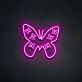 Schmetterling LED-Neonschild Wohnzimmer Schlafzimmer