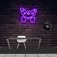 Schmetterling LED-Neonschild Wohnzimmer Schlafzimmer