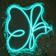 Schmetterling LED-Neonschild Wohnzimmer Schlafzimmer