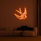 Schwalbe LED-Neonschild Wohnzimmer Schlafzimmer