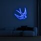 Schwalbe LED-Neonschild Wohnzimmer Schlafzimmer