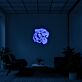Tigerkopf LED-Neonschild Wohnzimmer Büro