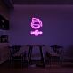 Kaffeekanne LED Neonschild für Café und Küche