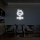 Kaffeekanne LED Neonschild für Café und Küche