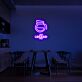 Kaffeekanne LED Neonschild für Café und Küche