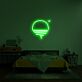 Sonnenuntergang mit Vogel LED-Neonschild Schlafzimmer Wohnzimmer