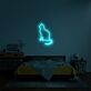 sitzende Katze LED-Neonschild für Schlafzimmer Wohnzimmer