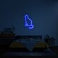 sitzende Katze LED-Neonschild für Schlafzimmer Wohnzimmer