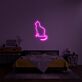 sitzende Katze LED-Neonschild für Schlafzimmer Wohnzimmer