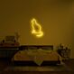 sitzende Katze LED-Neonschild für Schlafzimmer Wohnzimmer