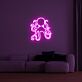 Oktopus LED-Neonschild für Wohnzimmer und Bar
