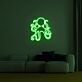 Oktopus LED-Neonschild für Wohnzimmer und Bar