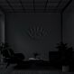 Auge mit Wimpern LED-Neonschild Wohnzimmer Studio
