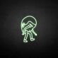 Figur mit Maske LED-Neonschild Wohnzimmer Kunstgalerie