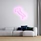Umrisskarte Italien LED-Neonschild Wohnzimmer Büro