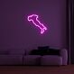 Umrisskarte Italien LED-Neonschild Wohnzimmer Büro